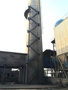 郑州 烟囱之字梯安装的施工措施