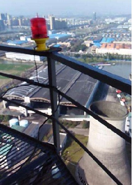 哈尔滨烟囱安装航空障碍灯施工方案及要求-珠海