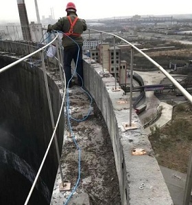 哈尔滨烟囱防雷工程施工中应注意的问题