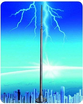 烟囱安装避雷针施工步骤
