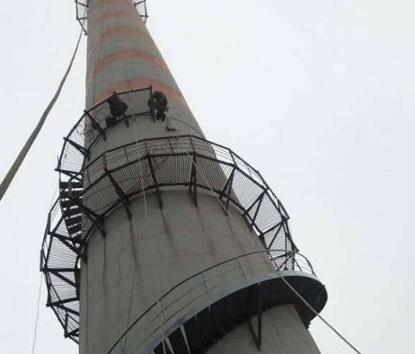西宁烟囱检测平台安装施工规范要求