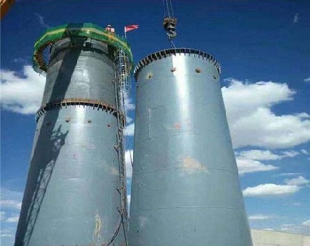 哈尔滨钢烟囱制作安装技术及防腐方法