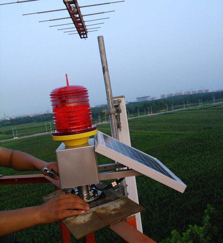 锦州烟囱航空障碍灯安装流程