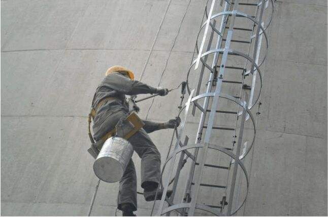 吕梁烟囱爬梯安装施工的要求