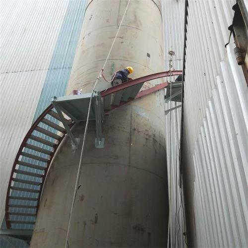 拉萨烟囱安装转梯技术要求及安全防护措施