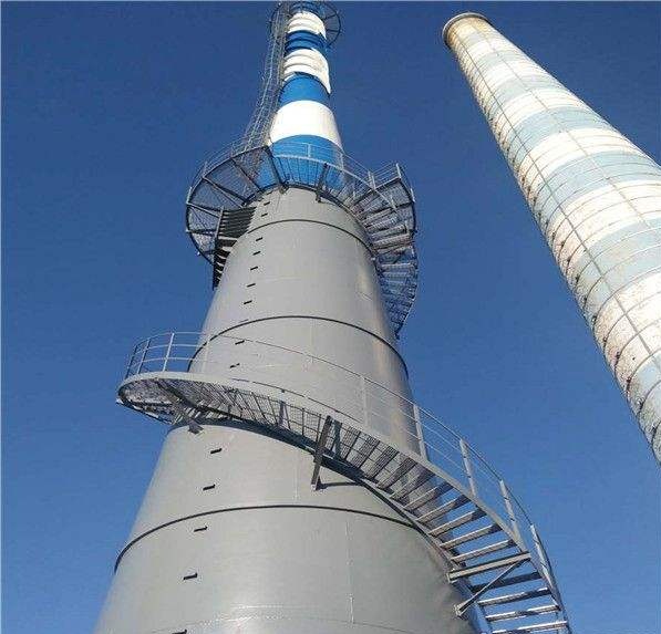 蚌埠烟囱安装旋转梯安全保证措施