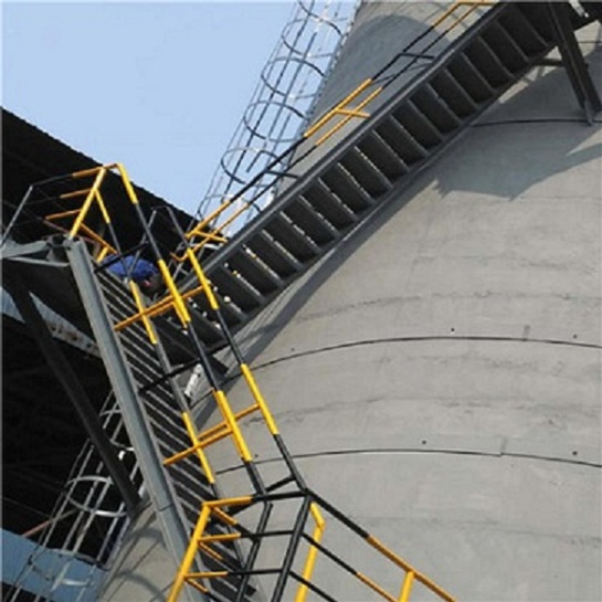 黄石烟囱旋转梯安装施工方案