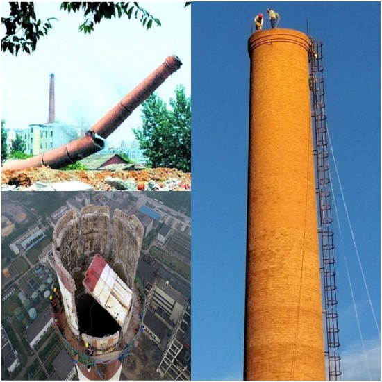 鄂尔多斯烟囱拆除公司:打破传统,环保拆除,高效安全！