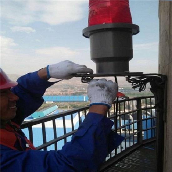 南京烟囱安装航空障碍灯正确安装流程
