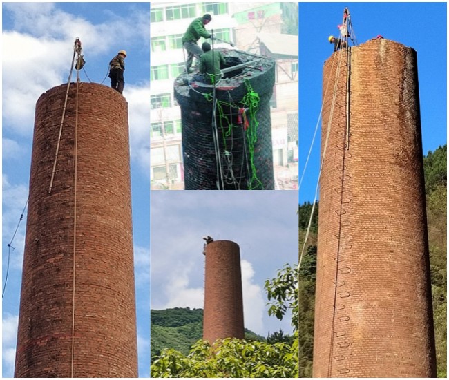 宜宾烟囱拆除公司:以专业精神,打造优质高效服务