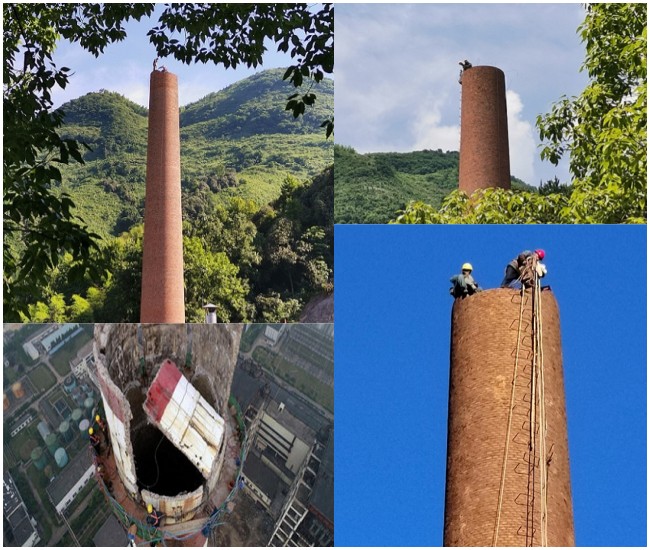蚌埠烟囱拆除公司:互利共赢,安全环保先行